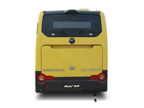 Bus public hybride utilisé par 15 sièges