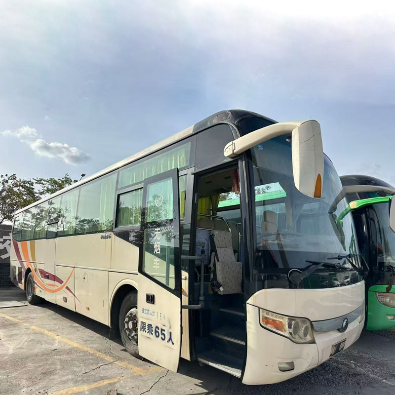 Bus utilisé diesel de sièges de Yutong 65