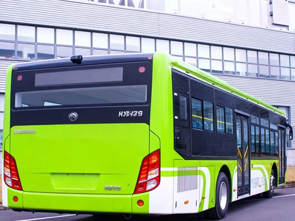 Autobus hybride utilisé par 40 sièges