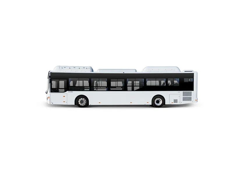 Autobus hybride utilisé par 45 sièges