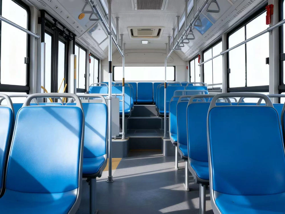 47 sièges ont utilisé l'autobus hybride