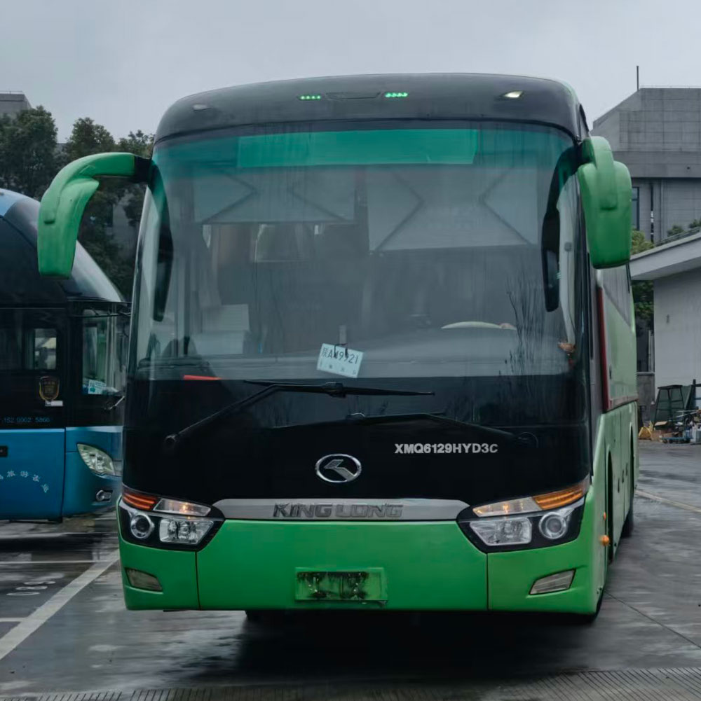 Bus utilisé diesel de sièges de Kinglong 53